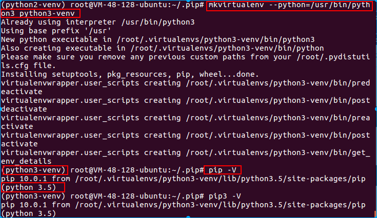 python3虚拟环境